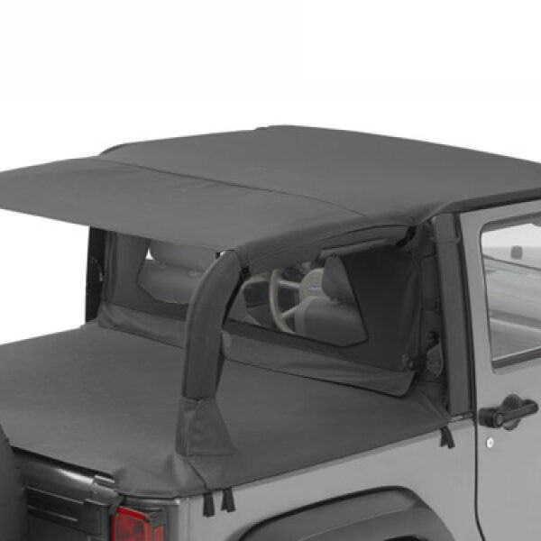 Header Bikinitop Safari Version Black Diamond 2-Türer Wrangler JK 07 - 09