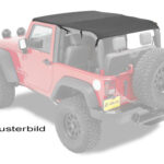 Cable-style Bikinitop Safari Khaki Diamond - 2-Türer Wrangler JK 10 - 18