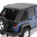 Ersatz Softtop Trektop NX Black Diamond 4-Türer Jeep JK 07-18