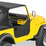 Bestop Halbtüren-Set Black Crush Jeep CJ7: 76 - 80