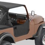 Bestop Halbtüren-Set Black Denim Jeep CJ7: 76 - 86
