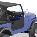 Bestop Halbtüren-Set Black Denim Jeep CJ7: 81 - 86 | Wrangler YJ: 87 - 95