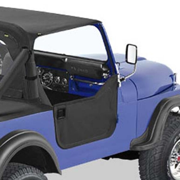 Bestop  Halbtüren-Set  Black Denim  Jeep CJ7: 81 - 86 | Wrangler YJ: 87 - 95