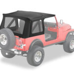 Ersatz Softtop ohne Gestänge Black Denim