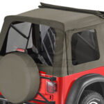 Getönte Scheiben Khaki Diamond passend bei Sunrider 51699,51719