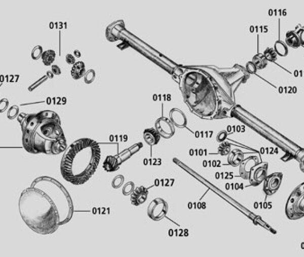 Lagerhalter, außen Dana 44, CJ, 86