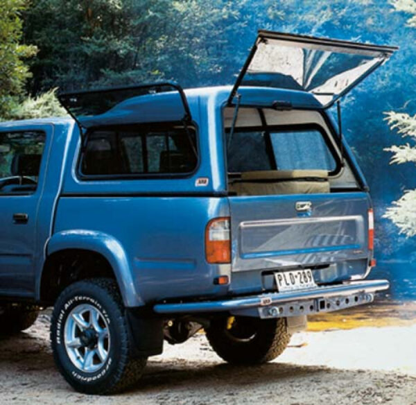 Klappfenster links, ARB-Tops Doppelkabine