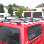 Dachträgerset innen, Toyota Hilux '05, hohes Dach