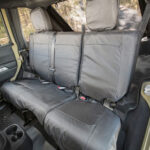 Rugged Ridge Ballistic Seat Covers/ ballistische Sitzbezüge vier Türer hinten Jeep Wrangler BJ 07-10