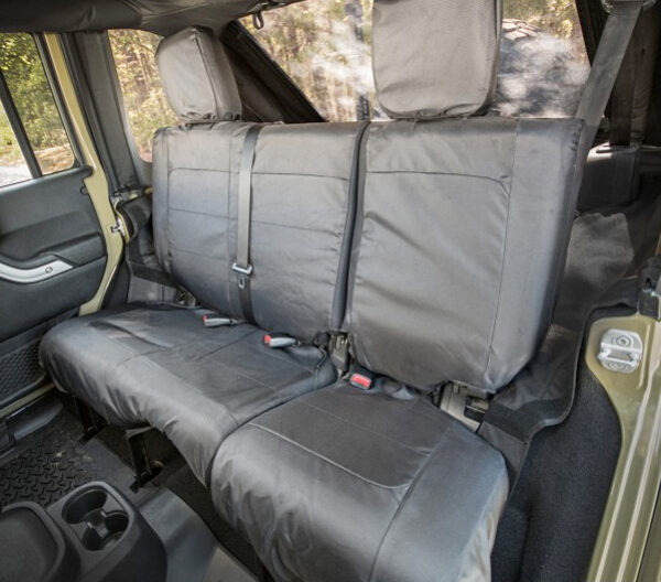 Rugged Ridge Ballistic Seat Covers/ ballistische Sitzbezüge vier Türer hinten Jeep Wrangler BJ 11-18