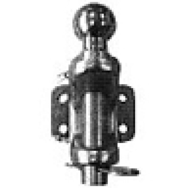 Kupplungskugel- 4-Lochbild 86x 45 mm, 17,5kn