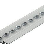 AJ-AIRLINE SCHIENE, ALUMINIUM, 1997MM STANDARD, MIT FLÜGEL, 60MM