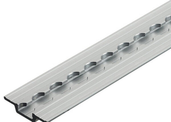 AJ-AIRLINE SCHIENE, ALUMINIUM, 1997MM STANDARD, MIT FLÜGEL, 60MM