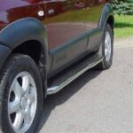 Seitliche Trittbretter (Satz) Ø 60 mm Edelstahl poliert