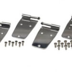 Halbtür scharnier-Set Edelstahl CJ