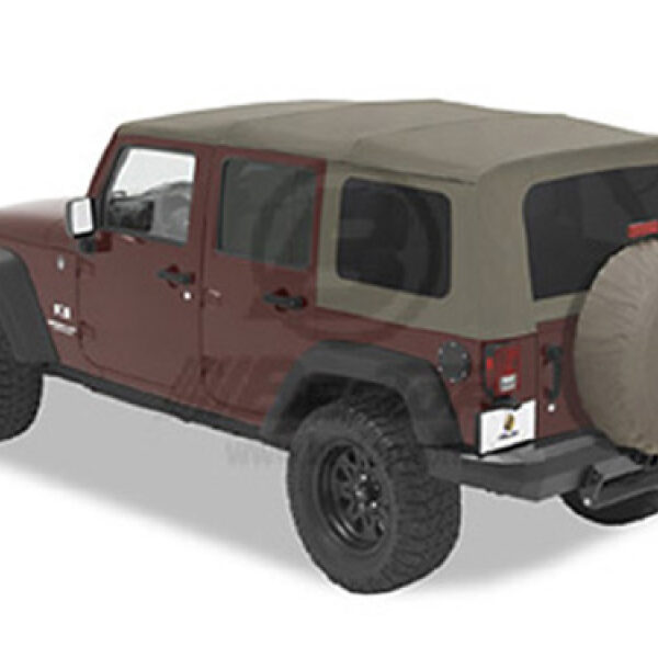 Ersatz Softtop  Khaki Diamond 4-Türer Jeep JK 07-09