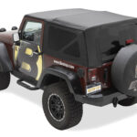 Sailcloth RAT mit getönte Scheiben Black Diamond 2-Türer Jeep JK BJ 10