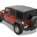 Sailcloth RAT mit getönte Scheiben Black Diamond 4 Türer Jeep JK 11-18