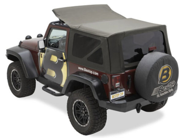 Ersatz Softtop 2-Türer Black Twill Jeep JK 07-09