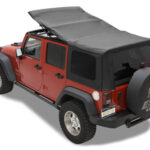 Ersatz Softtop 4-Türer Black Twill Jeep JK 07-09