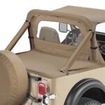Bestop Überrollbügelpolster Tan CJ5: 80 - 83 | CJ7: 80 - 86