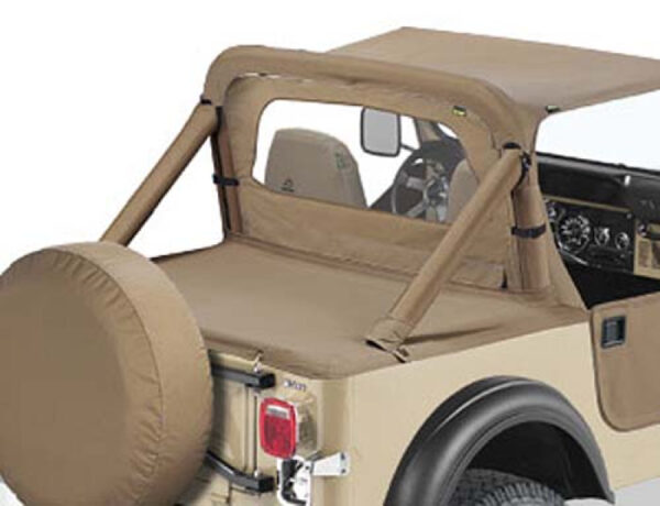 Bestop Überrollbügelpolster Tan CJ5: 80 - 83 | CJ7: 80 - 86