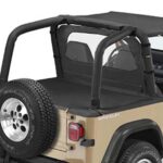 Überrollbügelpolster Black Denim