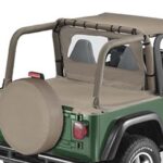 Überrollbügelpolster Dark Tan