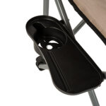 ARB ALUMINIUMKLAPPSTUHL MIT ABLAGE UND GETRÄNKEHALTER, BIS 150KG