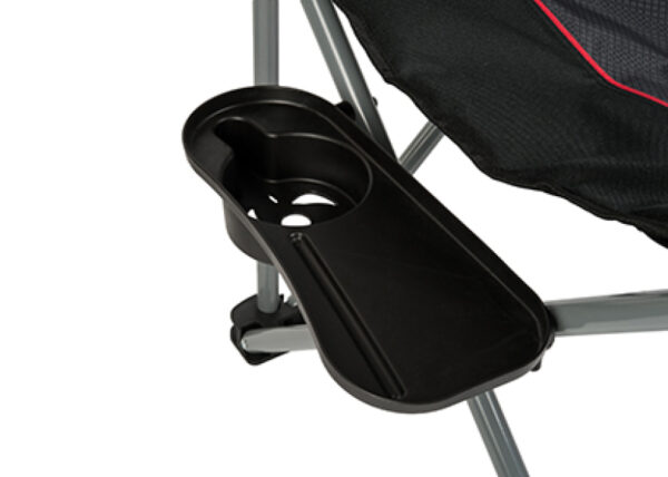 ARB ALUMINIUMKLAPPSTUHL "AIRLOCKER" MIT ABLAGE UND GETRÄNKEHALTER, BIS 150KG