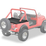 Bestop Duster inkl. Schienensystem ohne Gestänge Black Denim CJ7: 80 - 86 | YJ: 87 - 91