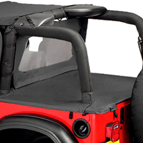 Duster Laderaumabdeckung (für original Softtopgestänge) Black Di