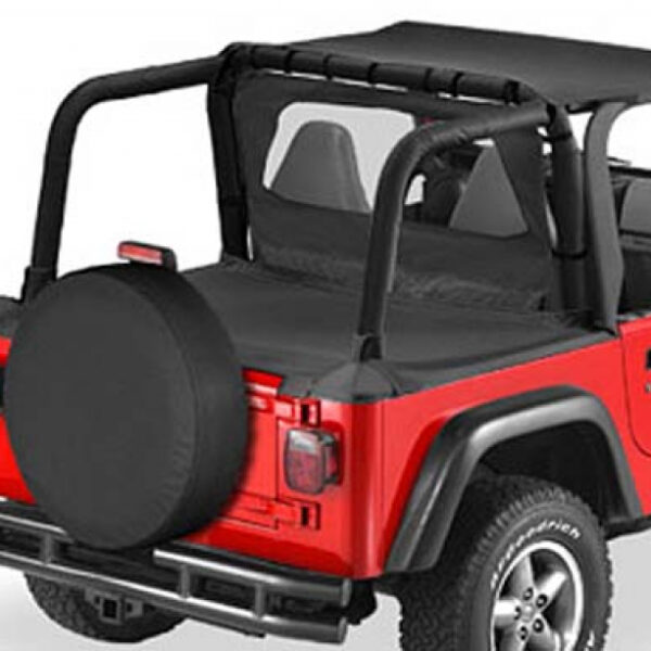 Duster Laderaumabdeckung (für original Softtopgestänge) Black Denim