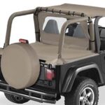 Duster Laderaumabdeckung (für original Softtopgestänge) Dark Tan