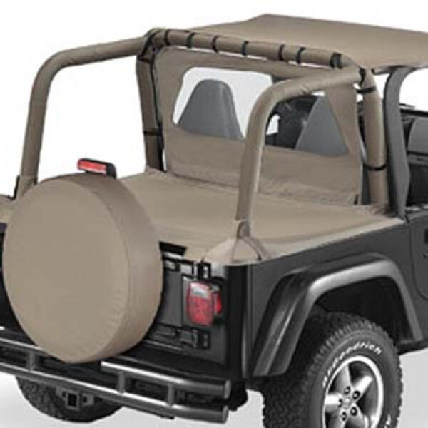 Duster Laderaumabdeckung (für original Softtopgestänge) Dark Tan