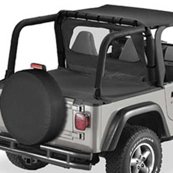 Duster Laderaumabdeckung ohne Gestänge (Hardtopersatz) Black Denim