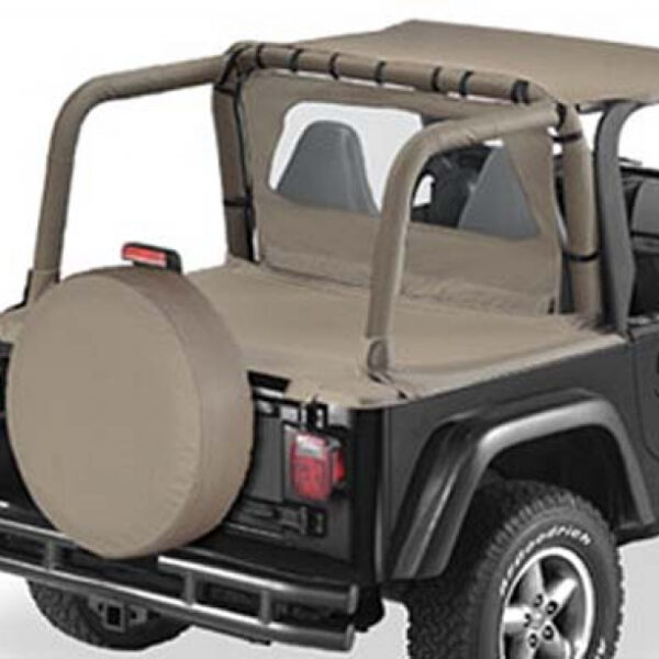 Duster Laderaumabdeckung ohne Gestänge (Hardtopersatz) Dark Tan