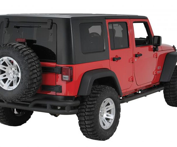 Heckstoßstange Heckbügel Tube schwarz Jeep Wrangler JK Bj. 07-15