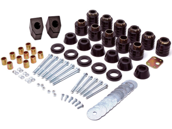 Karrosseriebuchsen Set +1" = 25mm Polyurethane