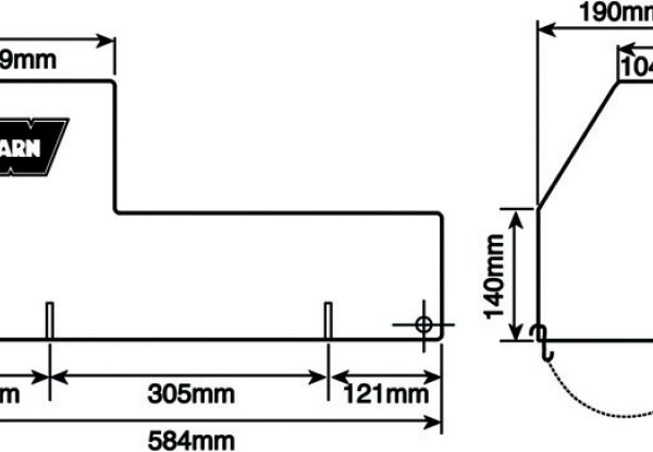 Abdeckhaube M6000 - XD9000 Relaiskasten seitlich