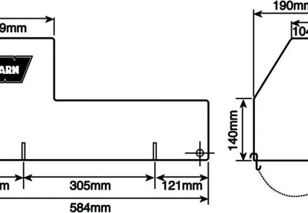 Abdeckhaube M6000 - XD9000 Relaiskasten seitlich