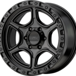 Alu Felge 8,5 x 17 ET +18 KMC KM539 PORTAL schwarz Jeep Wrangler JK / JL ab BJ 07 KM KMC539 PORTAL Satin Black