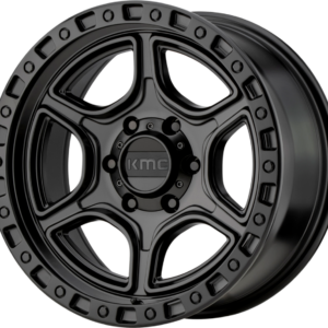 Alu Felge 8,5 x 17 ET +18 KMC KM539 PORTAL schwarz Jeep Wrangler JK / JL ab BJ 07 KM KMC539 PORTAL Satin Black