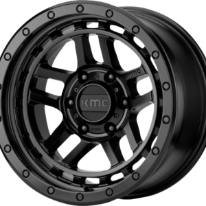 Alu Felge 8,5 x 17 ET +18 KMC KM540 RECON schwarz Jeep Wrangler JK / JL ab BJ 07- KM54078550718 SATIN BLACK mit TÜV