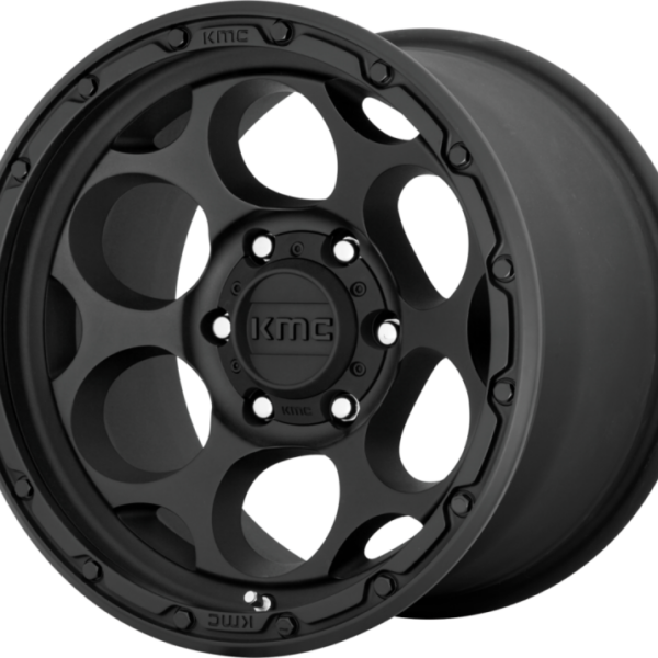 Alu Felge 8,5 x 17 ET +18 KMC KM541 DIRTY HARRY Black Jeep Wrangler JK / JL ab BJ 07- KMC Wheels KM54178550718 mit TÜV