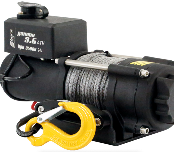 Gamma 3,5 ATV Seilwinde 24V 1,6to Kunststoffseil
