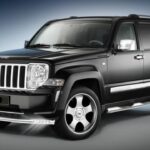 EU-Spoilerschutzrohr Jeep Cherokee KK (Bj.: 09/08-)