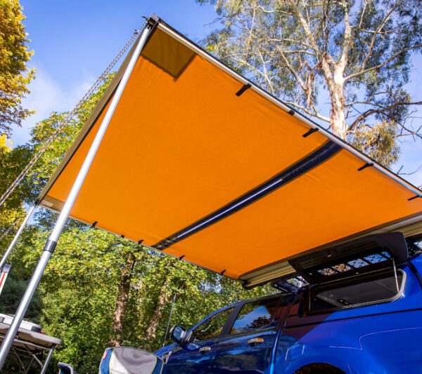 ARB Touring Markise Serie inklusive LED Leiste 2500mm breit 2500mm lang