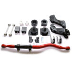 EVO MFG Overland Boost Kit 2,5" Spacer inkl. TÜV-Teilegutachten mit Stoßdämpferverlängerungen
