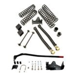 EVO MFG 3" Enforcer Kit High Steer mit TÜV mit Längslenker vorne unten 4 - Türer Jeep JK 07-18